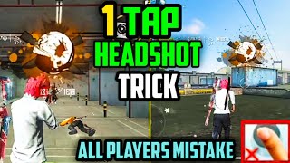 One Tap Headshot Trick In Free Fire  Auto Headshot Top 4 Latest Tricks  Garena Free Fire [upl. by Netty2]