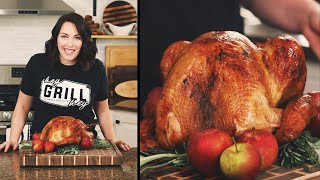 Smoked Turkey  How To [upl. by Enialed]