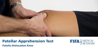 Patellar Apprehension Test  Patella Dislocation Knee [upl. by Amitarp]