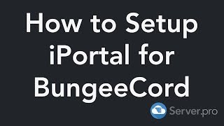 How to Setup iPortal BungeeCord  Minecraft Java [upl. by Aynotel]