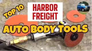 Top 10 Auto Body Tools from Harbor Freight [upl. by Kampmeier]