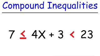 How To Solve Compound Inequalities [upl. by Schellens]