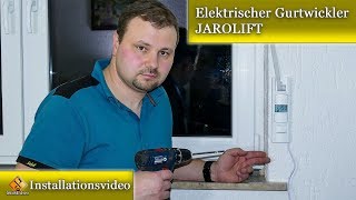 Montageanleitung Elektrischer Gurtwickler JAROLIFT  JAROMAT Pro UP [upl. by Tisdale]