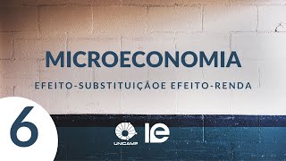 Microeconomia  Aula 6  Efeitosubstituição e efeitorenda [upl. by Candice]