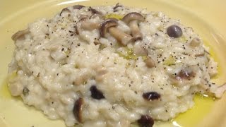 Risotto con Funghi Pioppini o Chiodini [upl. by Melesa981]