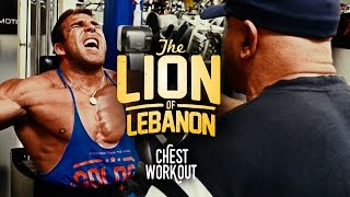 Chest Workout with Samir Bannout quotThe Lion of Lebanonquot [upl. by Tandy436]