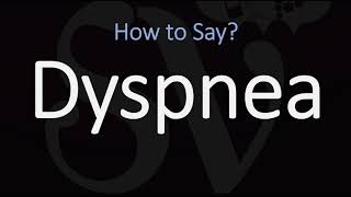 How to Pronounce Dyspnea CORRECTLY Meaning amp Pronunciation [upl. by Laspisa]