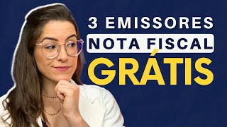 TOP 3 EMISSOR NOTA FISCAL GRATUITOS [upl. by Birdie]