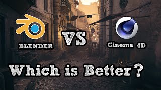 Cinema 4D or Blender  Which Is Better [upl. by Eirene]