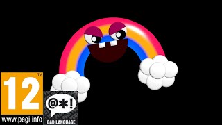 Fnaf world  All Chicas Magic Rainbow lines WARNING BAD LANGUAGE 13 [upl. by Iny]