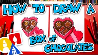 How To Draw A Box Of Chocolates  Spotlight [upl. by Coridon]