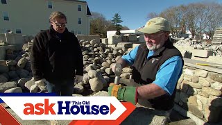 How to Cut and Shape Stones  Ask This Old House [upl. by Cire875]