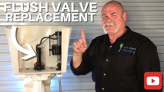 How To Replace A Toilet Flush Valve  DIY Plumbing [upl. by Anicnarf70]