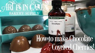 How to Make Chocolate Covered Cherries [upl. by Chemaram75]