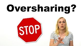 How do I Stop Oversharing  Kati Morton [upl. by Bedad]