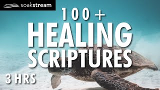 Gods Promises  100 Healing Scriptures With Soaking Music  Christian Meditation 2021 [upl. by Eiloj]