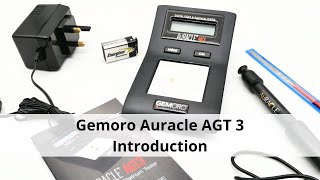 Gemoro Auracle Gold Tester AGT3 User Operation [upl. by Galven600]