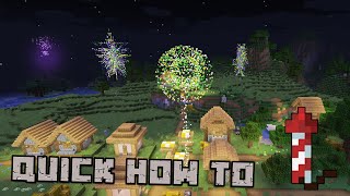 The ULTIMATE Guide to Fireworks in Minecraft Java 118 [upl. by Neron570]