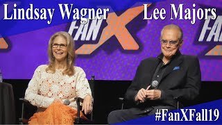 Lee Majors amp Lindsay Wagner  The Bionic Duo PanelQampA  FanX 2019 [upl. by Aicyle]