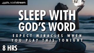 SOAK IN GODS PROMISES BY THE OCEAN  SLEEP WITH GODS WORD  100 Bible Verses For Sleep [upl. by Kuhlman]