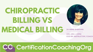 Chiropractic Billing vs Medical Billing [upl. by Yenahteb]