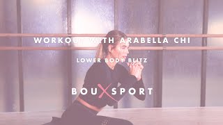 Work out with Arabella Chi  Lower Body Blitz  Boux Avenue [upl. by Pirri]