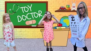 Kids from Toy School Visit the New Toy Doctor Lucy [upl. by Lennej]