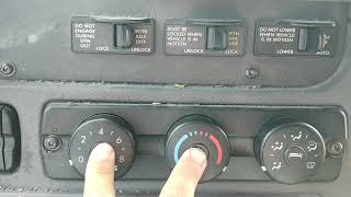 How to reset your AC in your freightliner [upl. by Jeromy713]