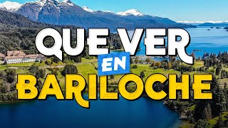 🧳️ TOP 10 Que Ver en Bariloche ✈️ Guía Turística Que Hacer en Bariloche [upl. by Iramaj494]