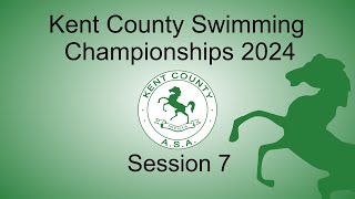 Session 7  Kent Swimming Championships 2024 [upl. by Codel]