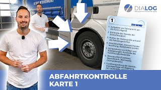 Abfahrtskontrolle Karte 1 erklärt LKWKlasse C  DIALOG BZ [upl. by Folberth]