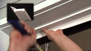 How to Install Vinyl Thermostop Garage Door Trim [upl. by Anytsyrk]