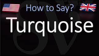 How to Pronounce Turquoise CORRECTLY [upl. by Liatrice268]