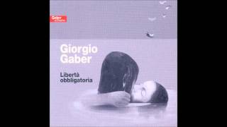 Giorgio Gaber  La solitudine 1  CD2 [upl. by Orel]