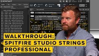 Walkthrough Spitfire Studio Strings Professional [upl. by Akirdnwahs]