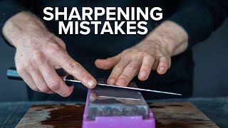 Whetstone Sharpening Mistakes that Most Beginners Make [upl. by Kacy781]