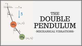 Equations of Motion for the Double Pendulum 2DOF Using Lagranges Equations [upl. by Blessington]