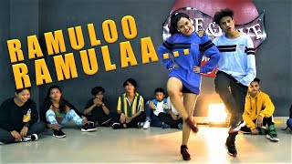 Ramuloo Ramulaa AlaVaikunthapurramuloo Dance Choreography Rahul Shah Allu Arjun [upl. by Boles]