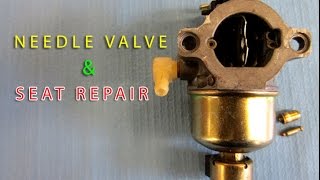 Fix A Lawn Tractor That Floods  Briggs amp Stratton Carburetor Repair Video [upl. by Artsa302]