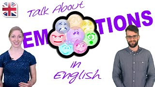 How to Talk About Emotions in English  Spoken English Lesson [upl. by Berton]