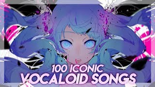 100 Iconic VOCALOID Songs That Every Fan Should Know [upl. by Dahl851]