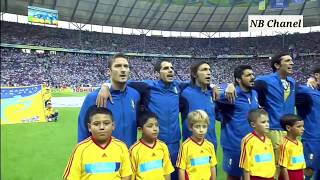 ITALY vs FRANCE WC GERMANY 2006 ITALIAN NATIONAL ANTHEM [upl. by Mabelle]