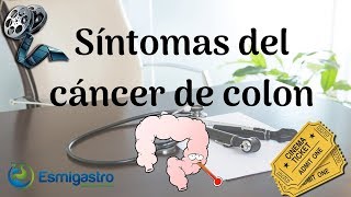 Síntomas del cáncer de colon [upl. by Gillmore264]