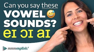 Pronunciation Practice 👄 Difficult Vowel Sounds DIPHTHONGS [upl. by Karlis]