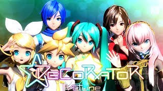 60fps Full DECORATOR  Hatsune Miku 初音ミク Project DIVA Arcade English lyrics Romaji subtitles [upl. by Zetrauq]