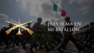 Himno de la Infantería del Ejército Mexicano versión corta [upl. by Ancilin]