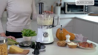 Multiprocesadora de alimentos Black  Decker™ [upl. by Nolaf]