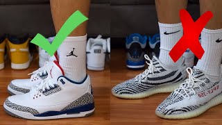 HOW TO STYLE CREW SOCKS WITH SNEAKERS [upl. by Mendez]