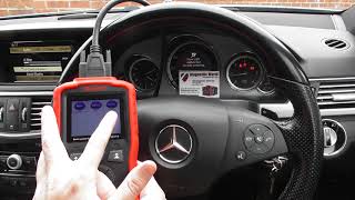 How to use iCarsoft Mercedes MB V10 [upl. by Idaf]