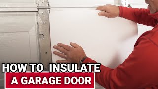 How To Insulate A Garage Door  Ace Hardware [upl. by Sirdi]